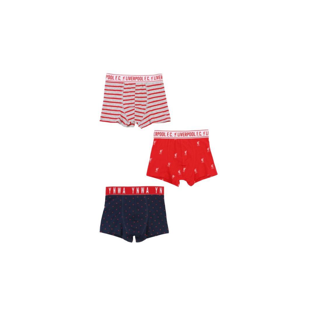 LFC Junior 3 Pack Boxer - Red/Navy (A15220)