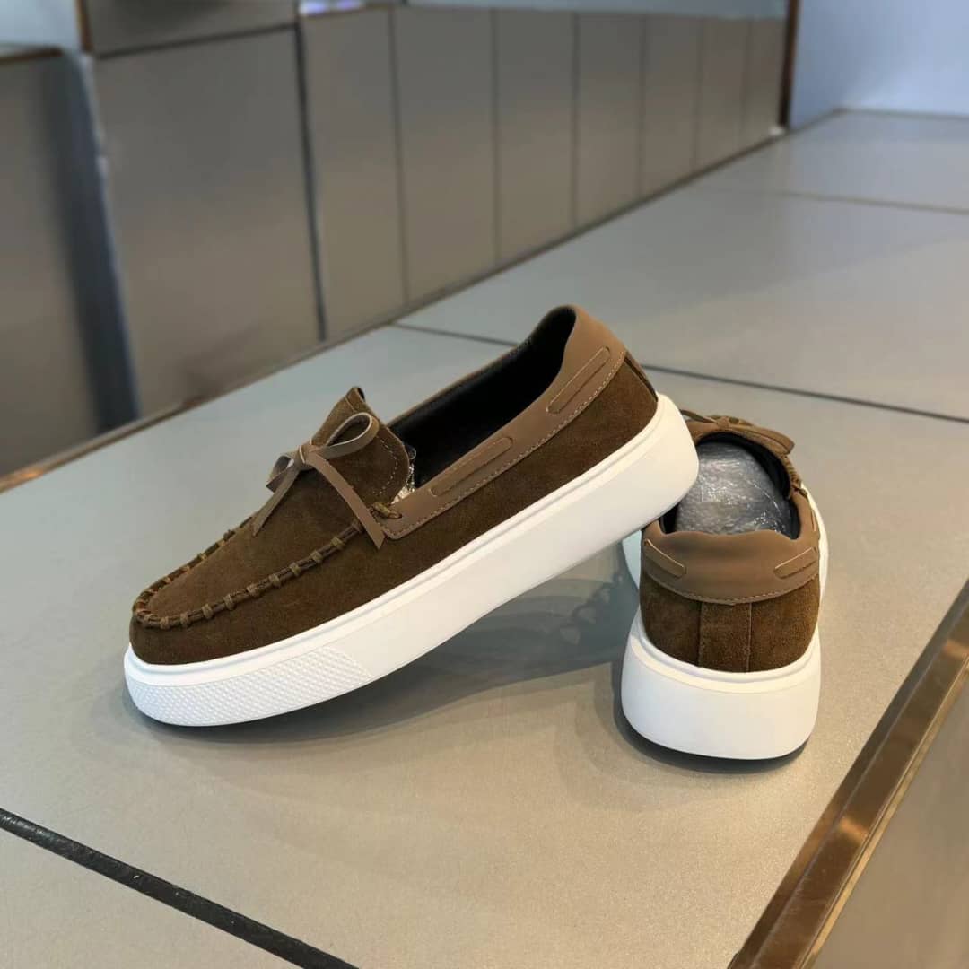 Mocassin en daim