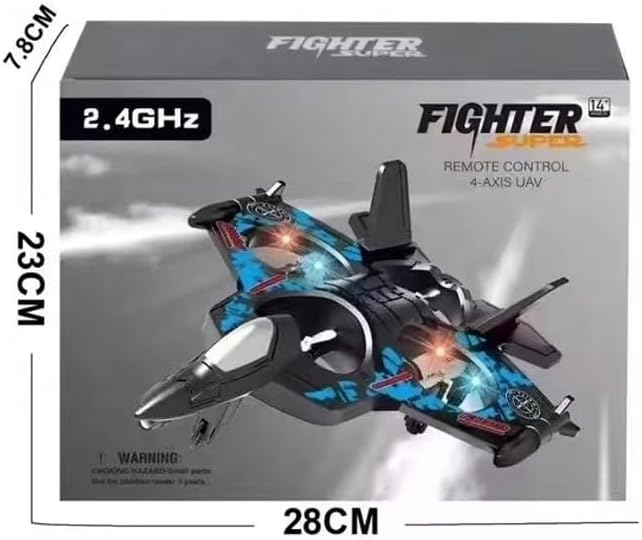FIGHTER SUPER Remote Control Fighter Jet Plane Glider Flying EPP Foam Airplane Rc Plane Toy