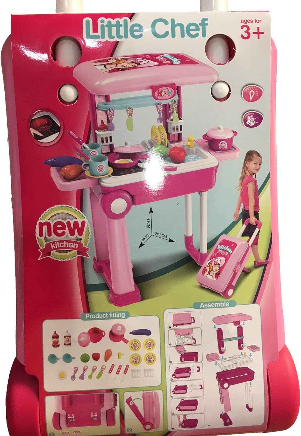Little Chef Set Toy - Kitchen_1