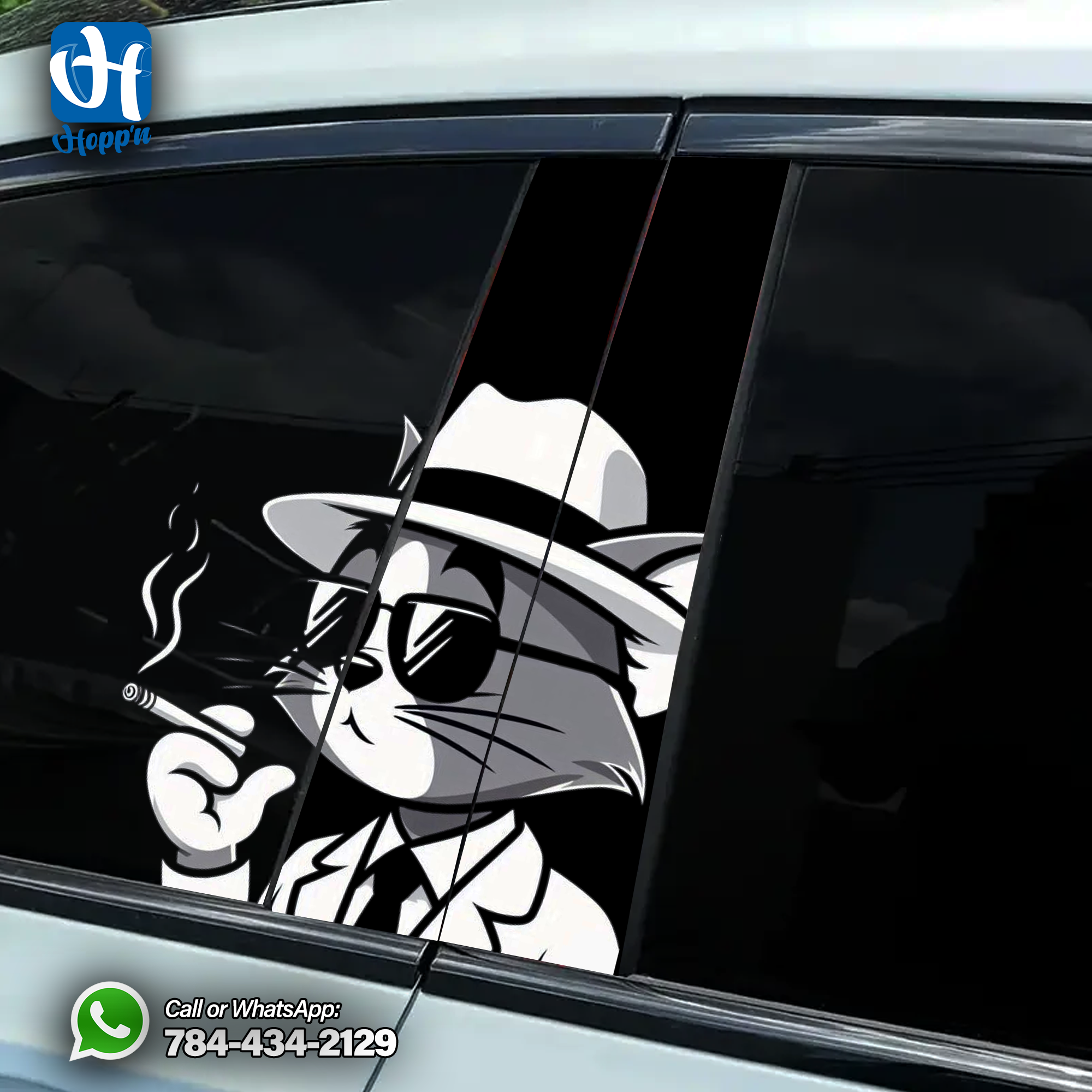 Mafia Boss Tom Window Sticker _0