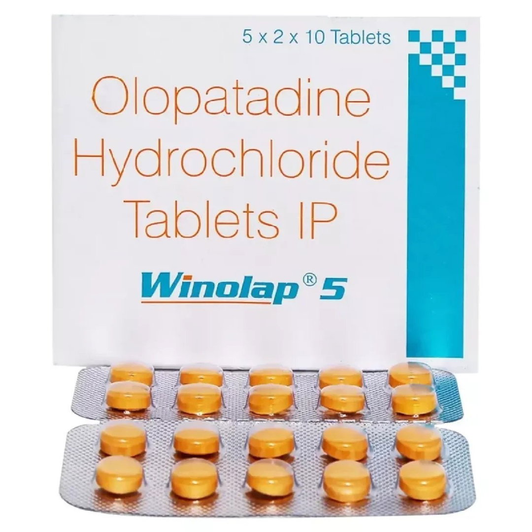 Olopatadine Hydrochloride 5mg Tablet