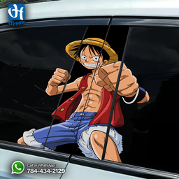 Monkey D Luffy Window Sticker