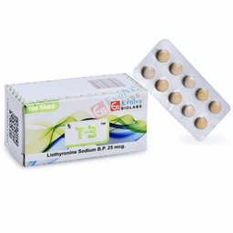 Liothyronine Sodium 25 mcg Tablets