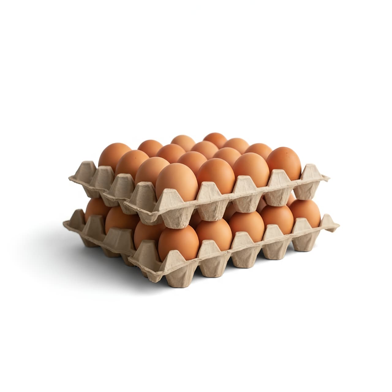2 x XL Trays of Brown Eggs (Each Tray 30 eggs)_0