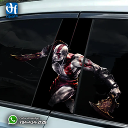 Kratos Window Sticker