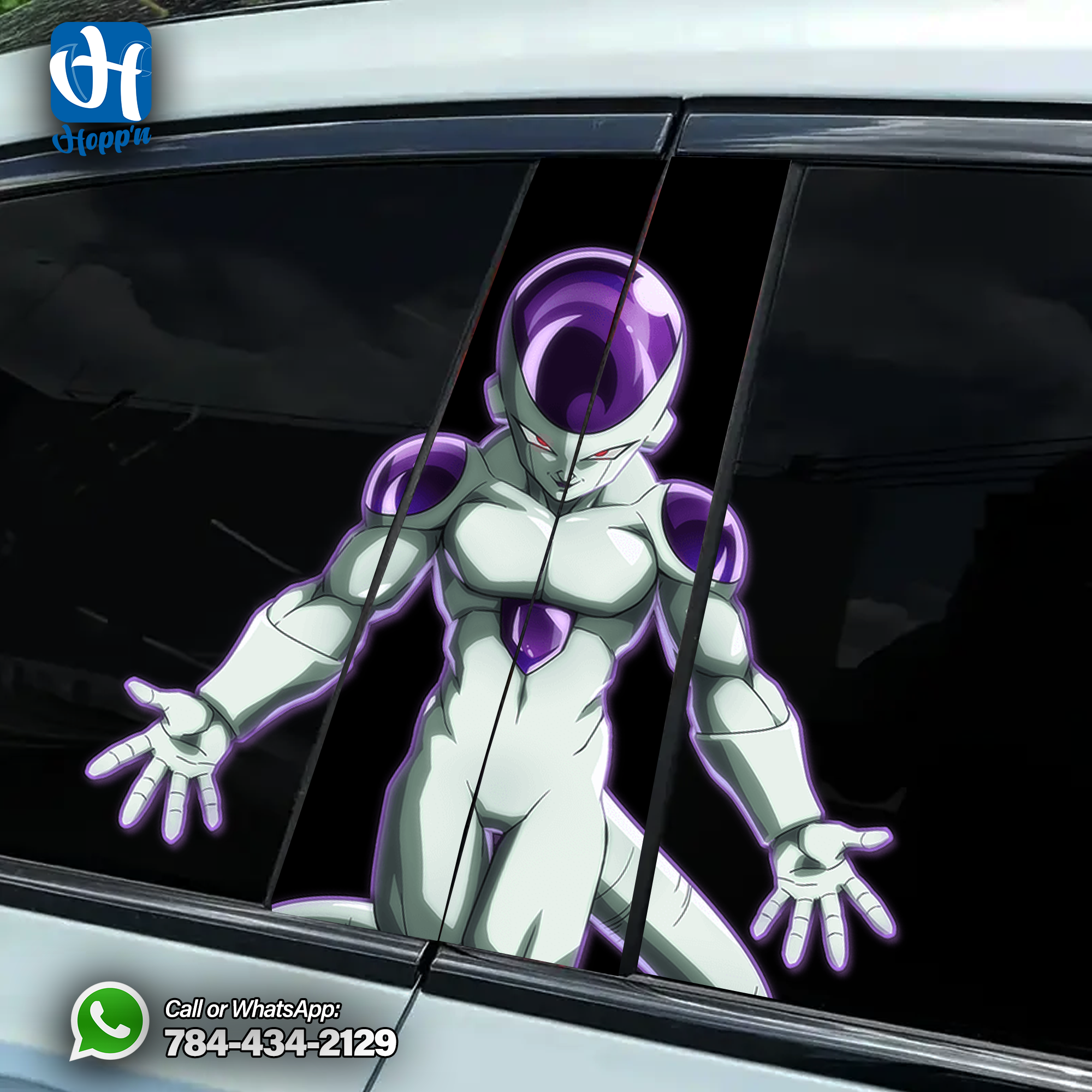 Frieza Ultimate Form Window Sticker_0