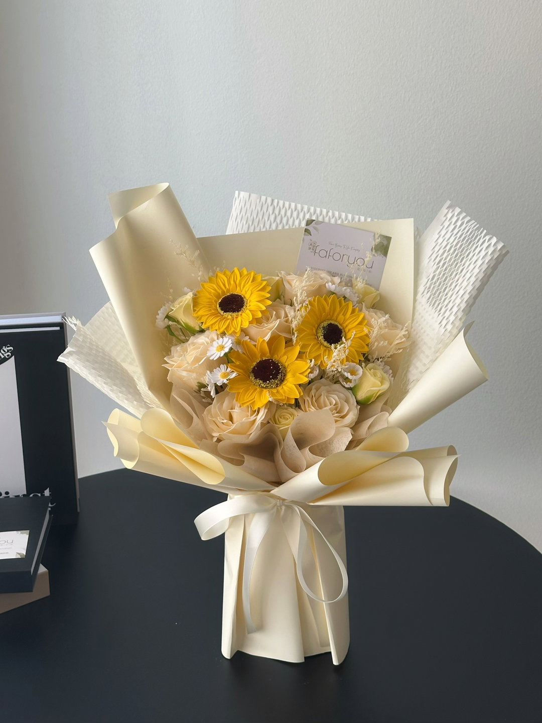 Sunflower Soap Rose Bouquet | 香皂向日葵玫瑰花束 