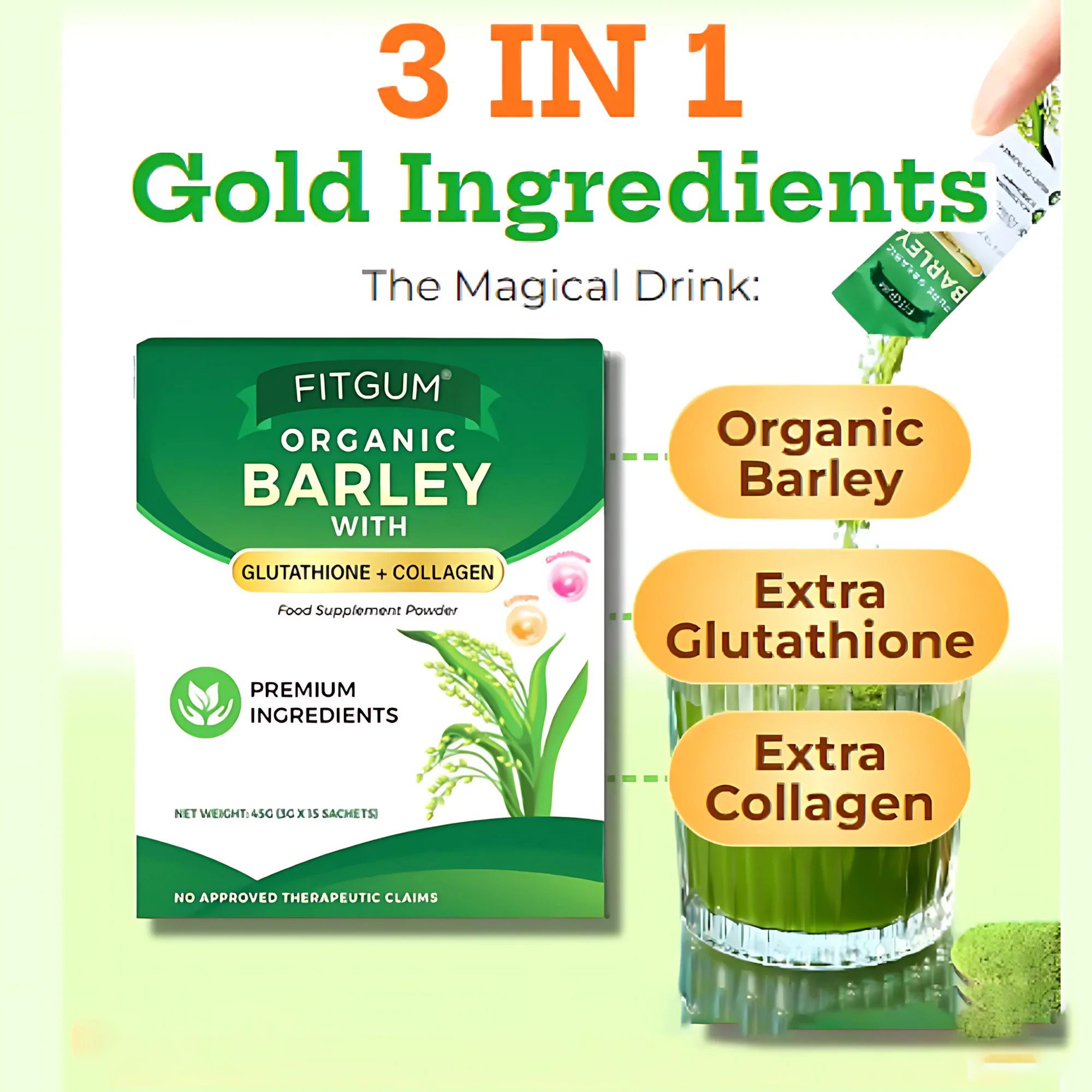 Fitgum Organic Barley Weight Loss Detox Powder_1
