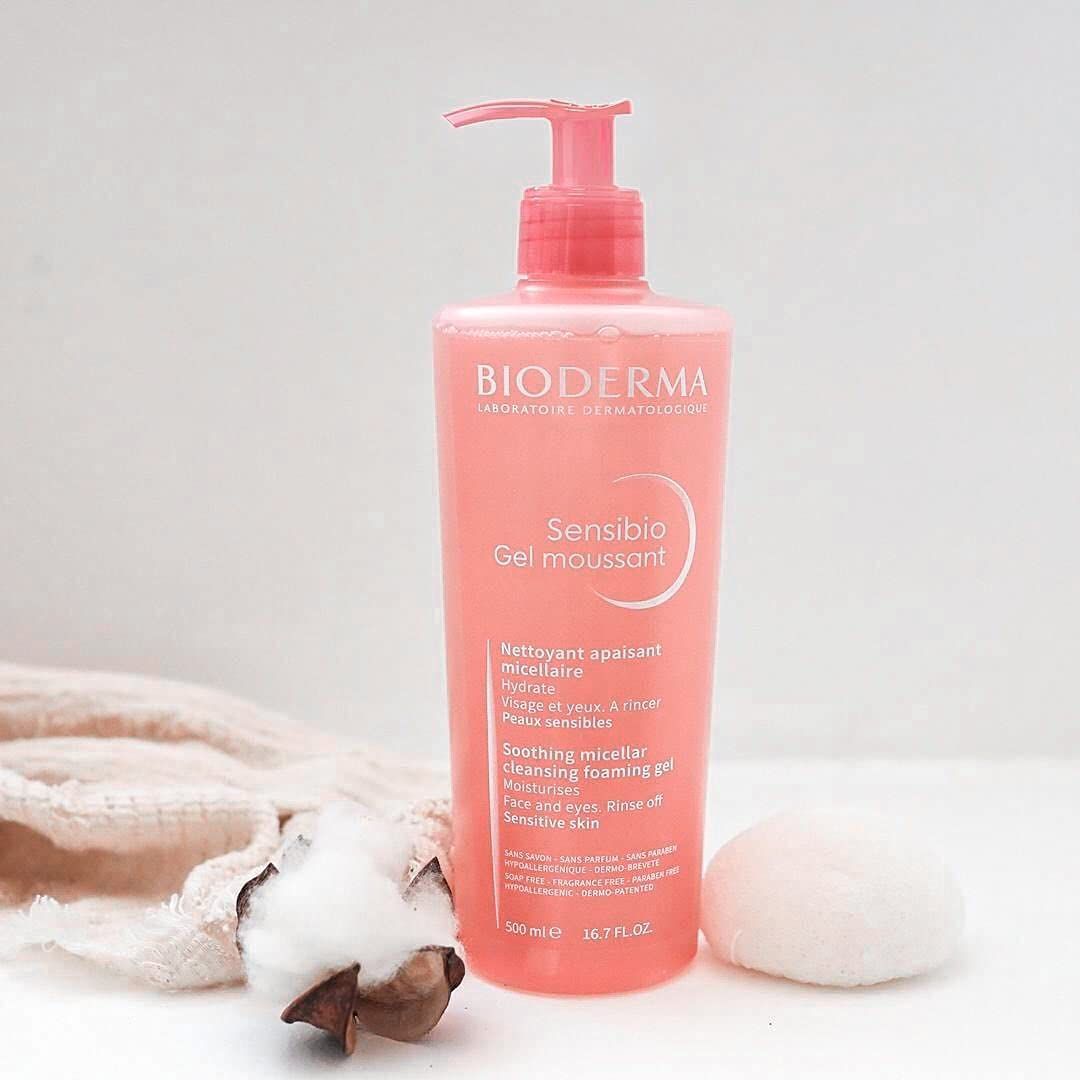 BIODERMA SENSIBIO CLEANSING FOAMING GEL - 500ML | بايودرما جل رغوي منظف للبشرة الحساسة - 500 مل_0
