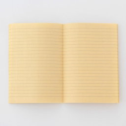 MUJI Semi Bleached Paper Notebook A6 
