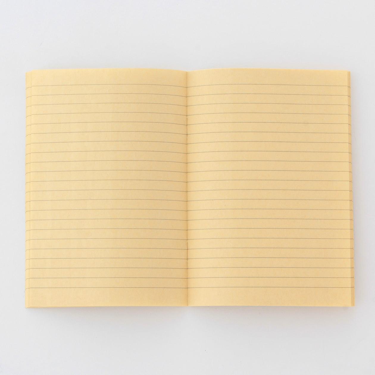 MUJI Semi Bleached Paper Notebook A6 _1