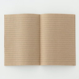 MUJI Unbleached Paper Notebook A6 