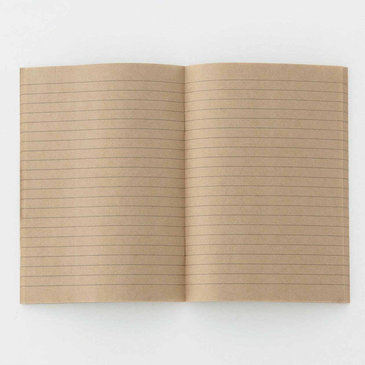 MUJI Unbleached Paper Notebook A6 _1