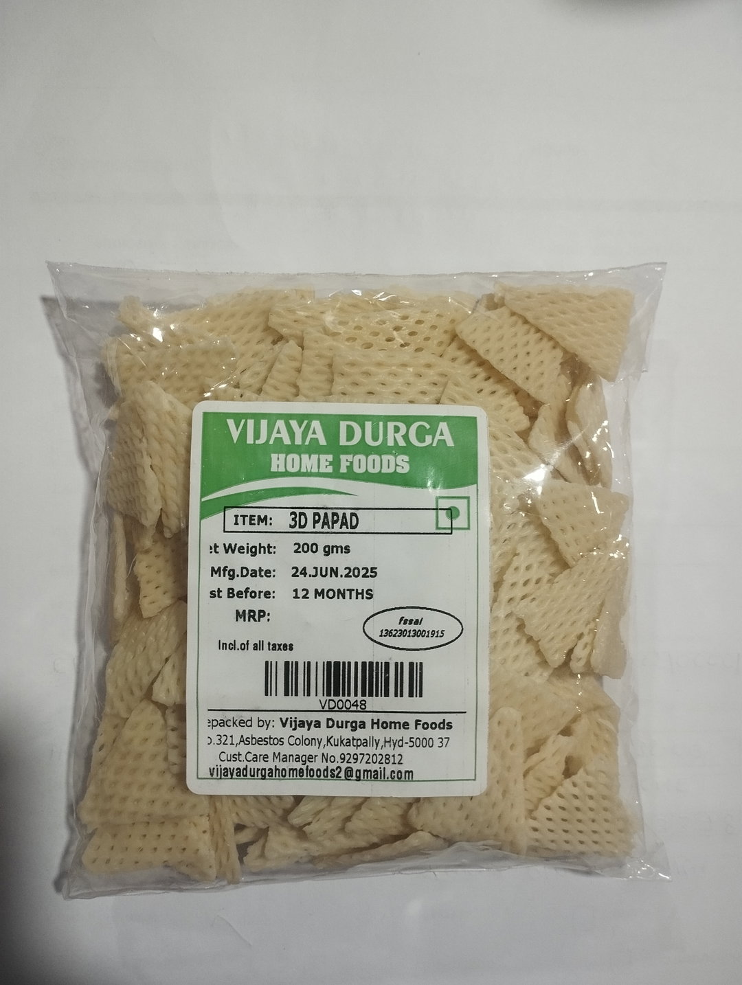 Triangle fryums 200 g