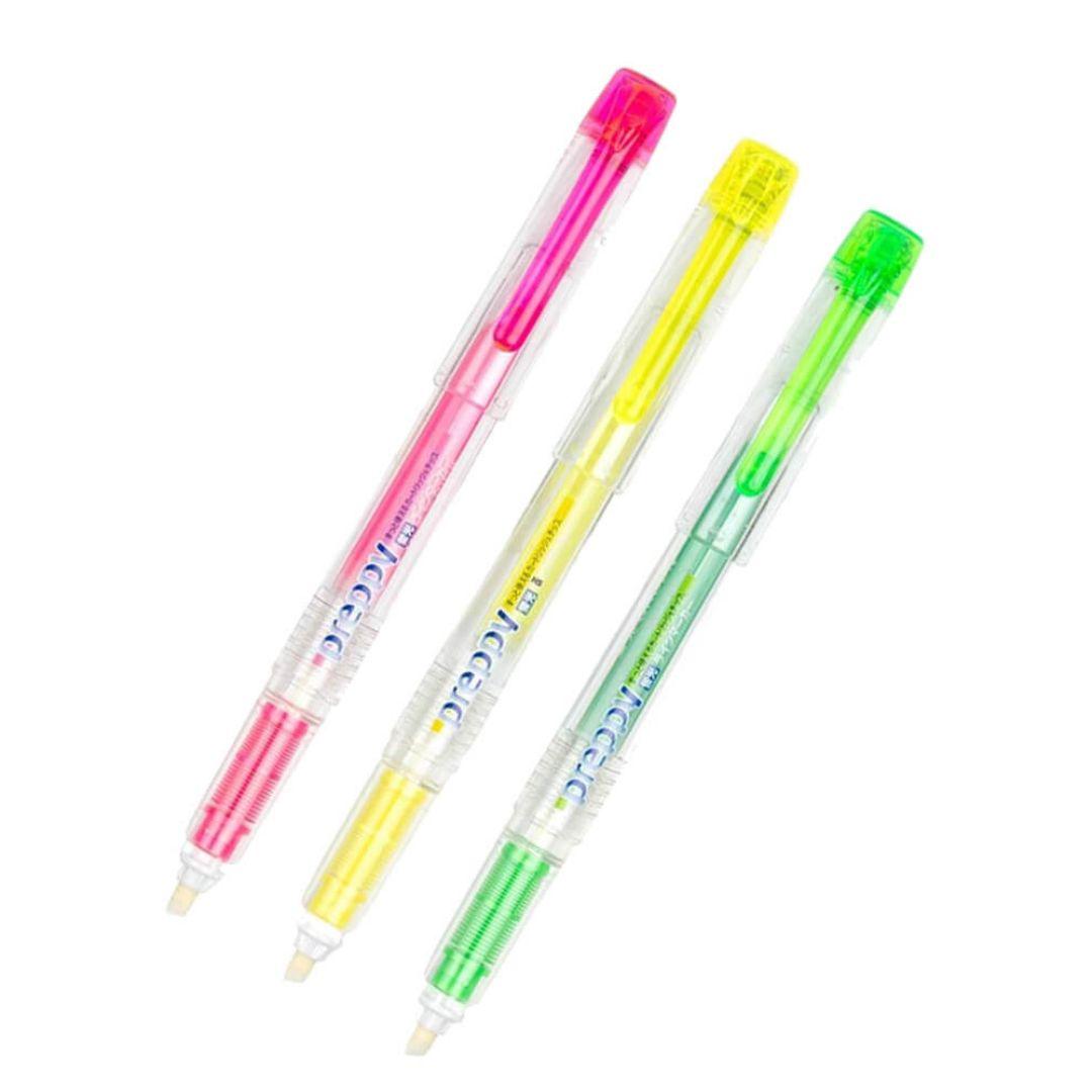 PLATINUM Preppy Highlighter Pen (Pack of 3)