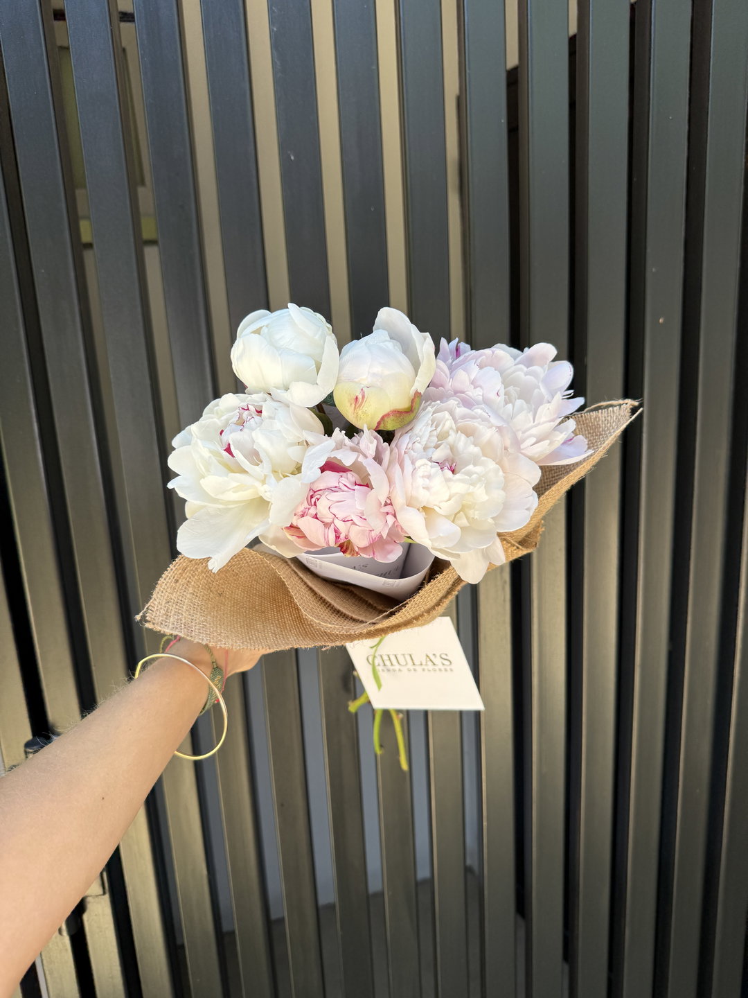 Peonías bouquet