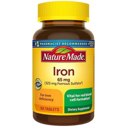 Nature Made - Iron 65 mg (325 mg Ferrous Sulfate)