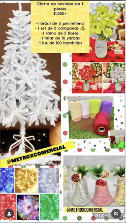Oferta de navidad de 6 piezas