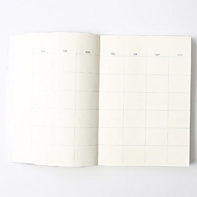 MUJI Weekly Schedule Notebook A5_1