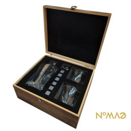 NOMAD Duo Glass With Decanter And Stone Ice Set