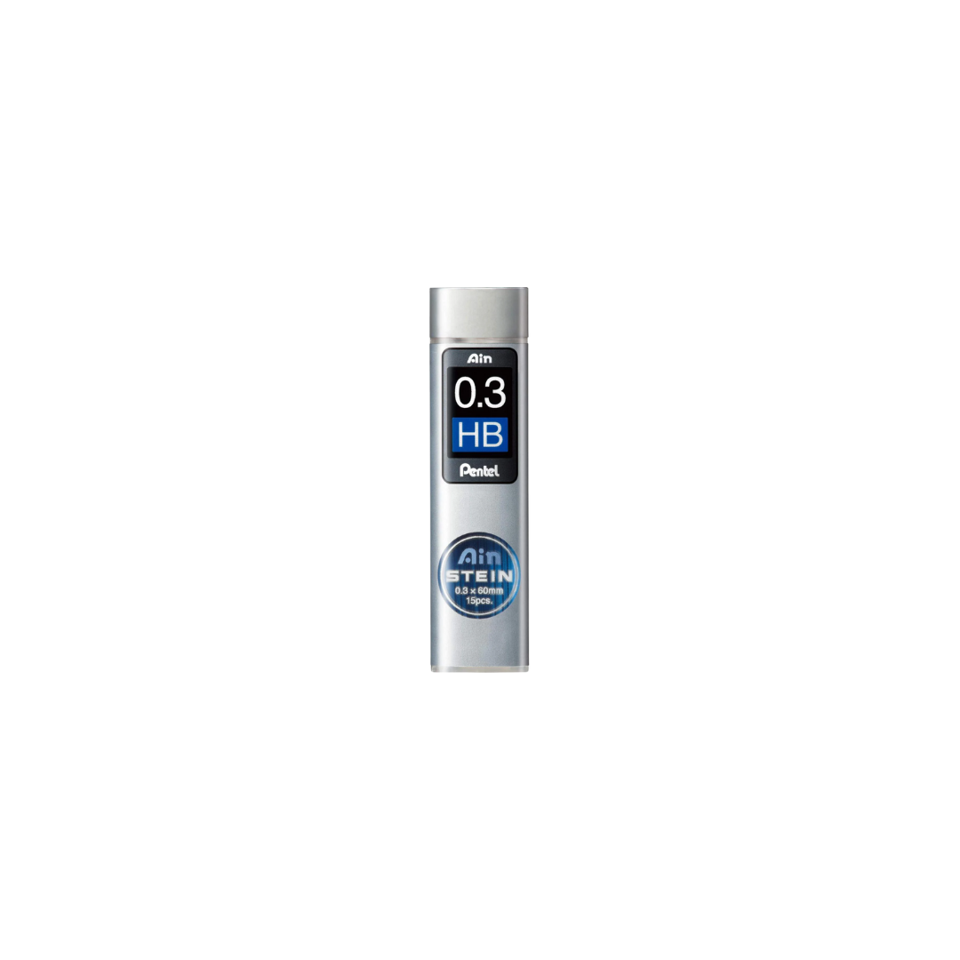 PENTEL Ain Mechanical Pencil Lead - 0.2mm & 0.3mm (HB)_3