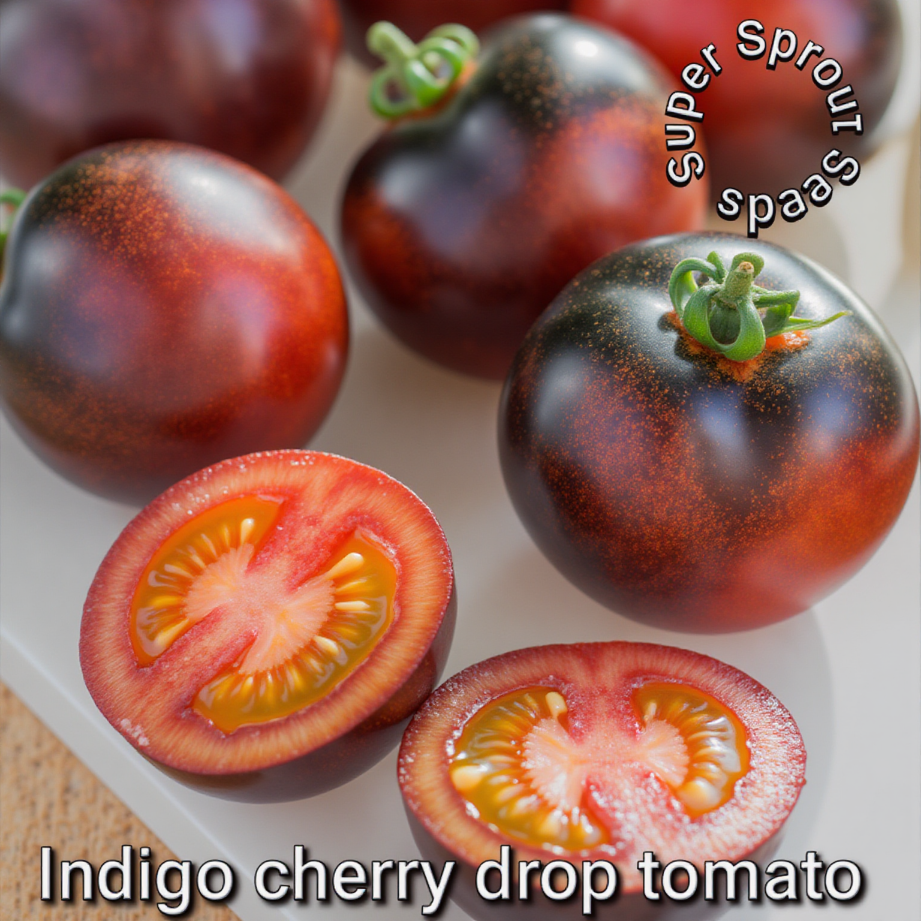 🍅INDIGO CHERRY DROPS TOMATOES🍅 x 10+ seeds_2