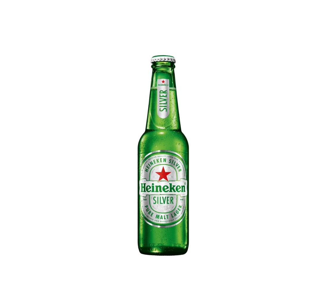 Heineken Silver 4%  (ដប) 330ml_0