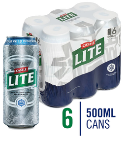 Castle Lite 500ml