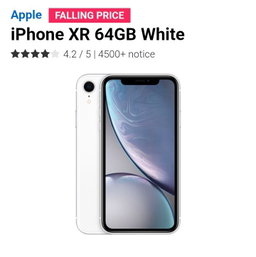 iPhone XR 64GB White