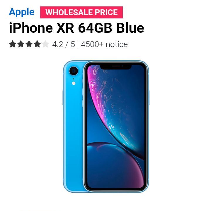 iPhone XR 64GB Blue_1