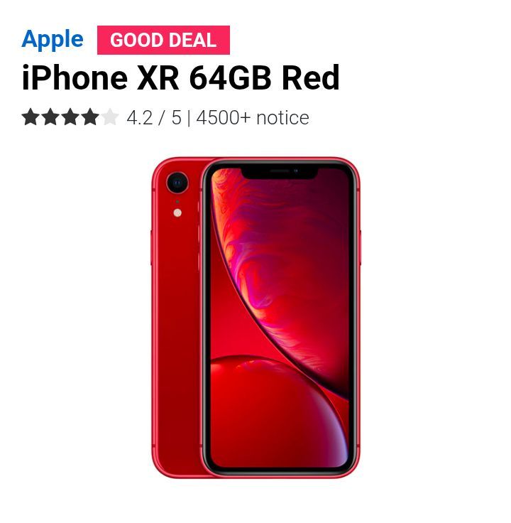 iPhone XR 64GB Red _1