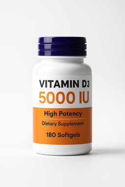 Vitamin D3 5000 IU Softgels