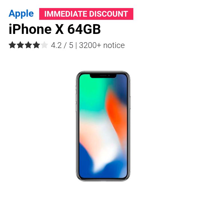 iPhone X 64GB White _2