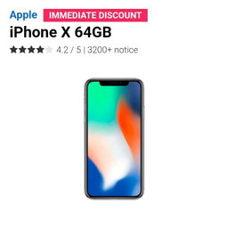 iPhone X 64GB White 