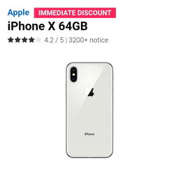 iPhone X 64GB White 