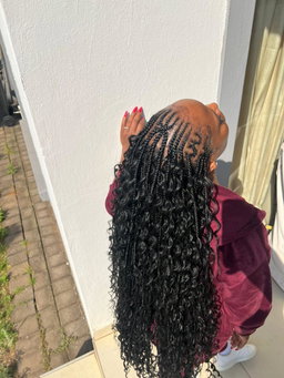 Boho Fulani Braids- Synthetic Curls