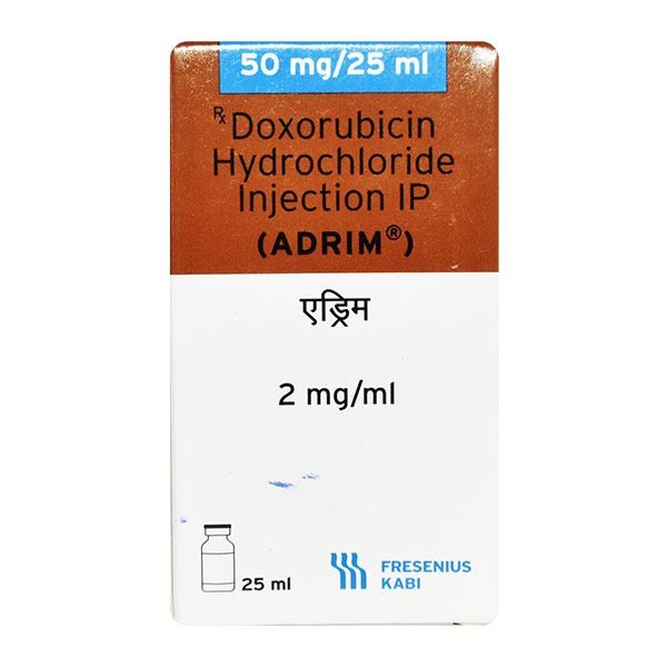 Doxorubicin Hydrochloride 50mg/25ml Injection