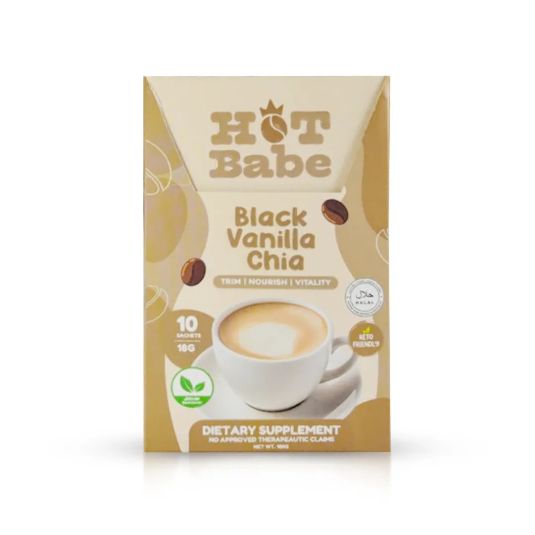 Hot Babe Black Vanilla Chia - 10 sachets_0