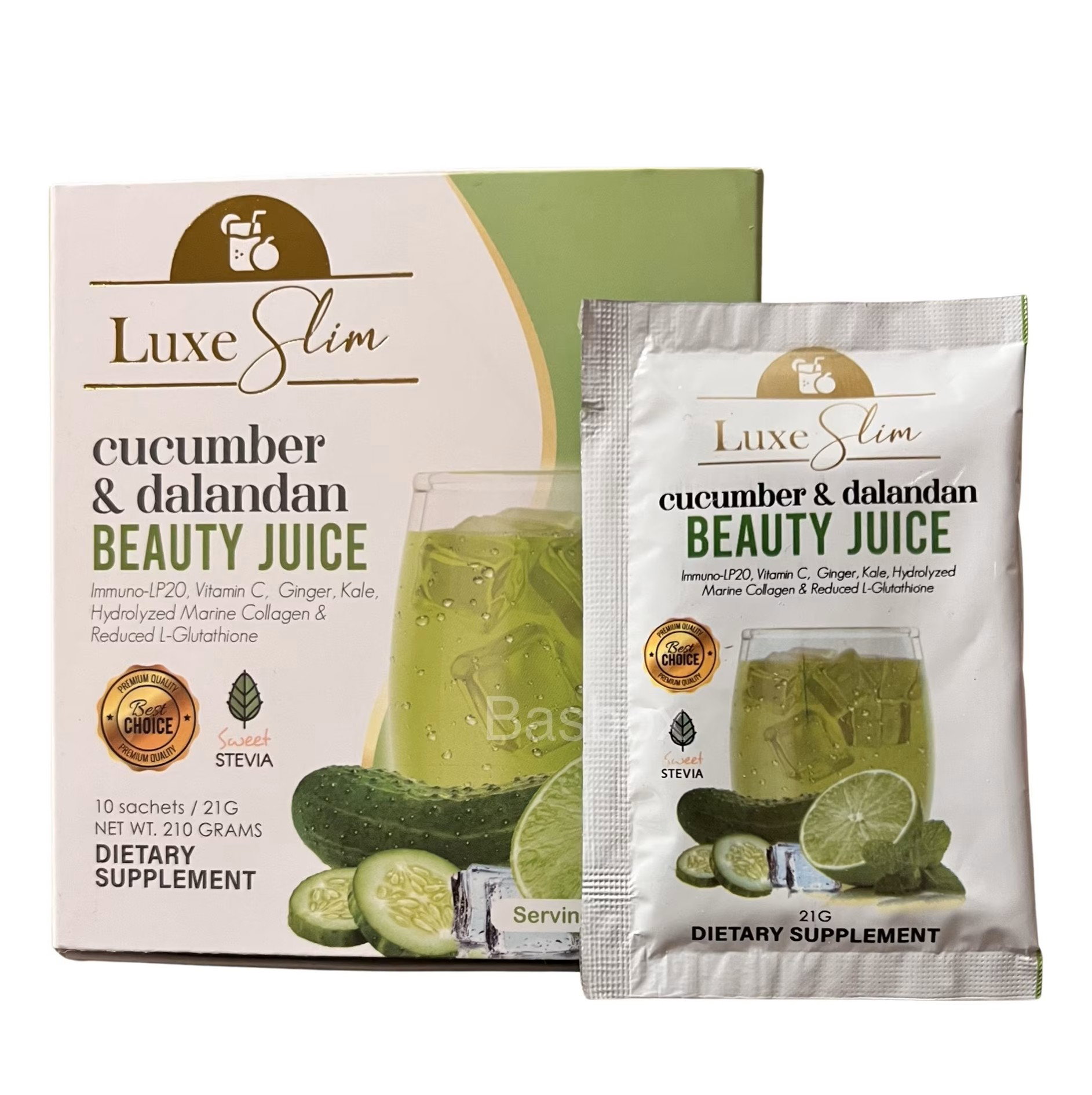 Luxe Slim Cucumber and Dalandan - 10 Sachets_0