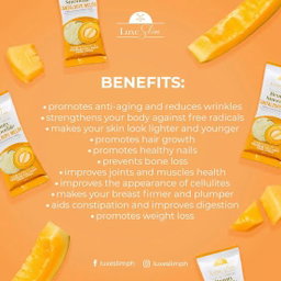 Luxe Slim Cantaloupe Melon Beauty Smoothie - 10 Sachets