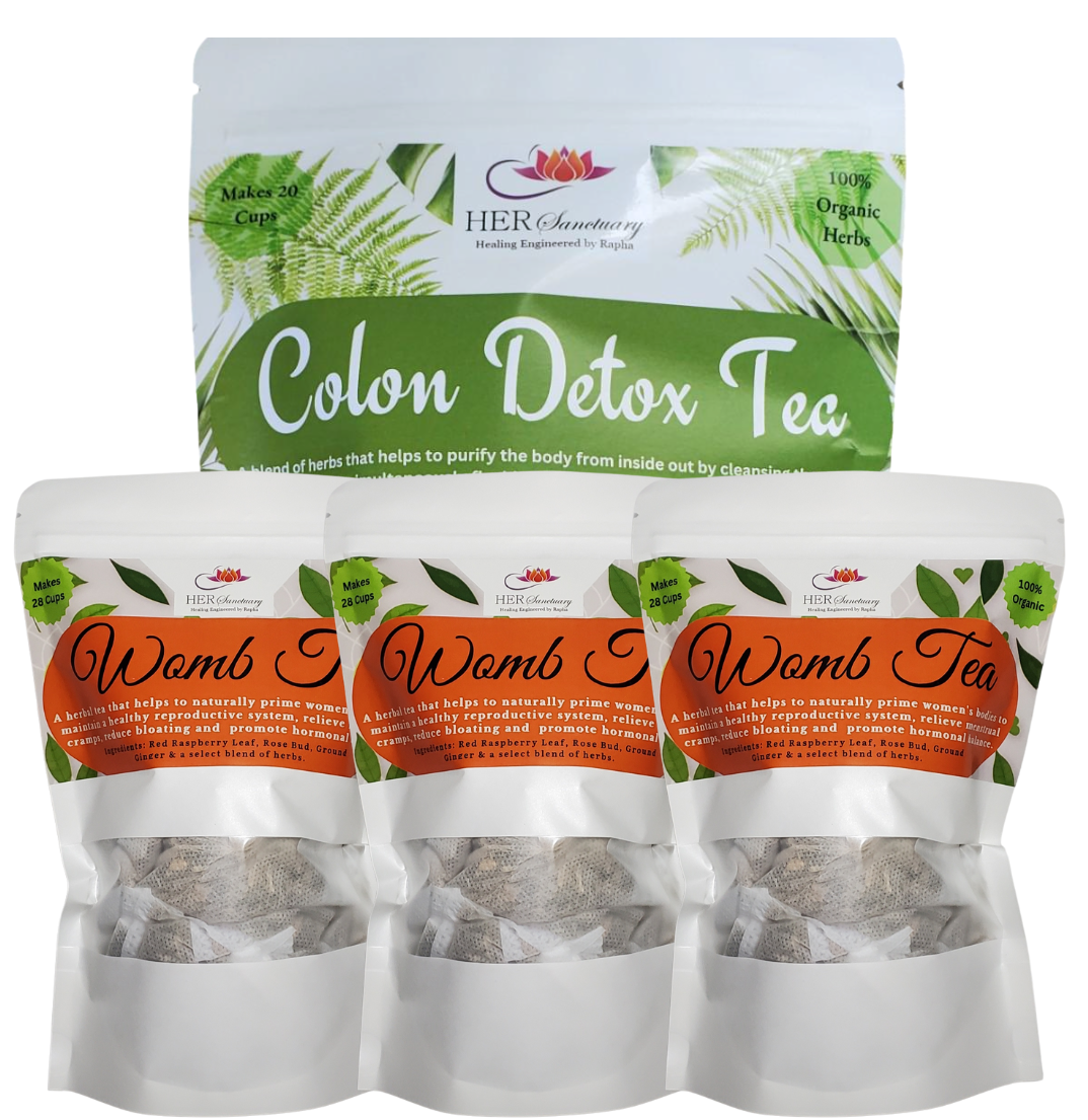 Womb Tea Bundle with Colon Detox Tea