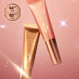 CharlotteTilbury - Mini Hollywood Superstar Beauty Highlighter Wand Duo Gift Set