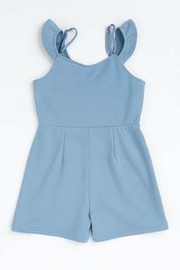 Enterizo azul celeste con tirantes de lazo - Size S/M