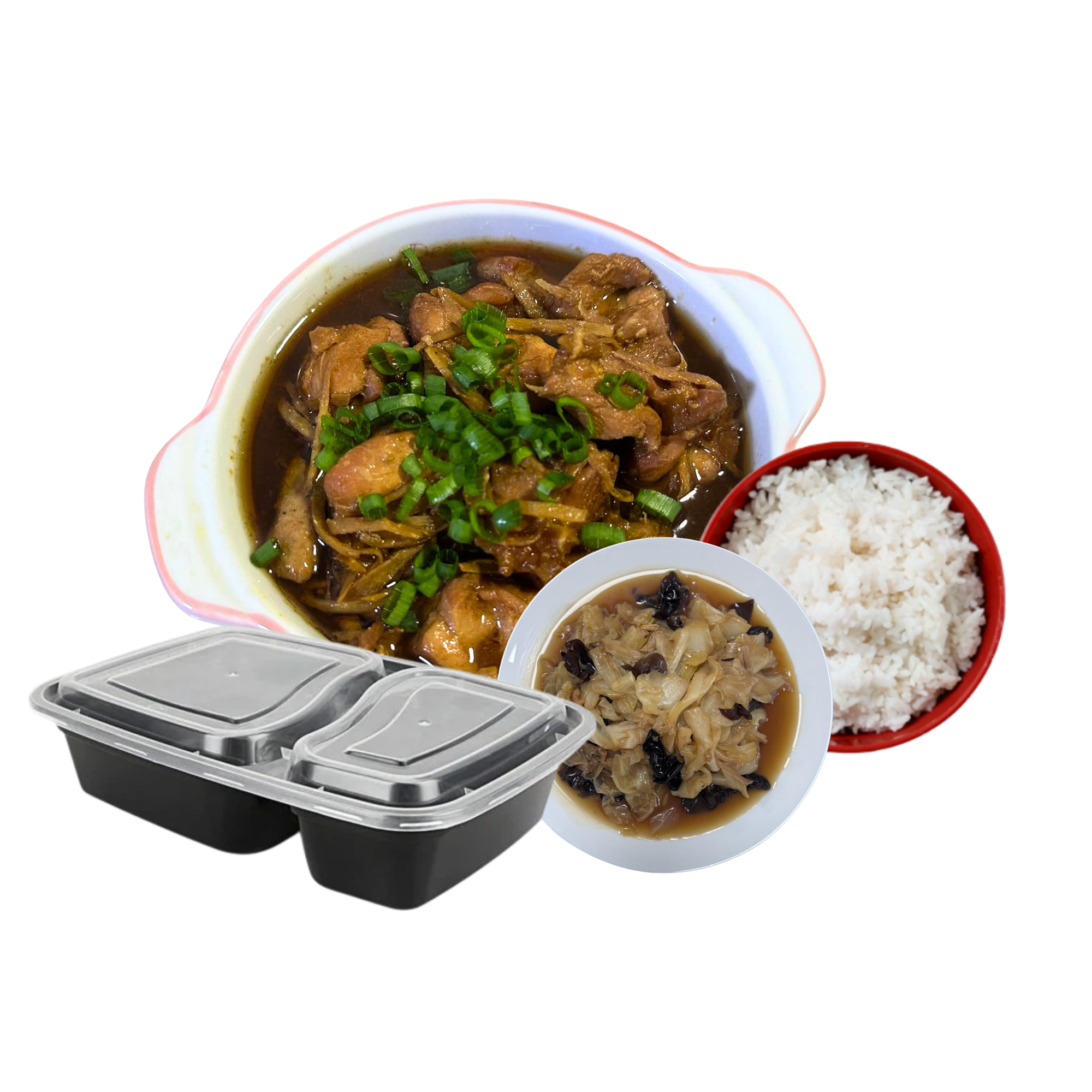 Sesame Oil Chicken Bento_0