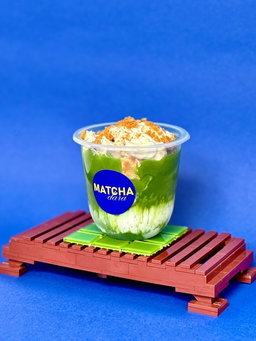 Banana pudding matcha latte