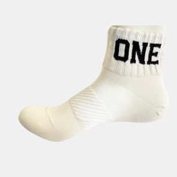 [10005] - 3 Pairs Men's Cotton Blend Crew Socks – Breathable, Embroidered Details & Everyday Comfort 
