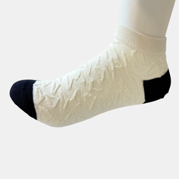 [10008B] - 5 Mixed Pairs Women's Cotton Blend Low-Cut Ankle Socks – Breathable, Minimal & Everyday Comfort