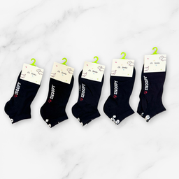 [10010] - 3 Pairs Women's Cotton Blend Low-Cut Ankle Socks – Breathable, Casual & Everyday Comfort