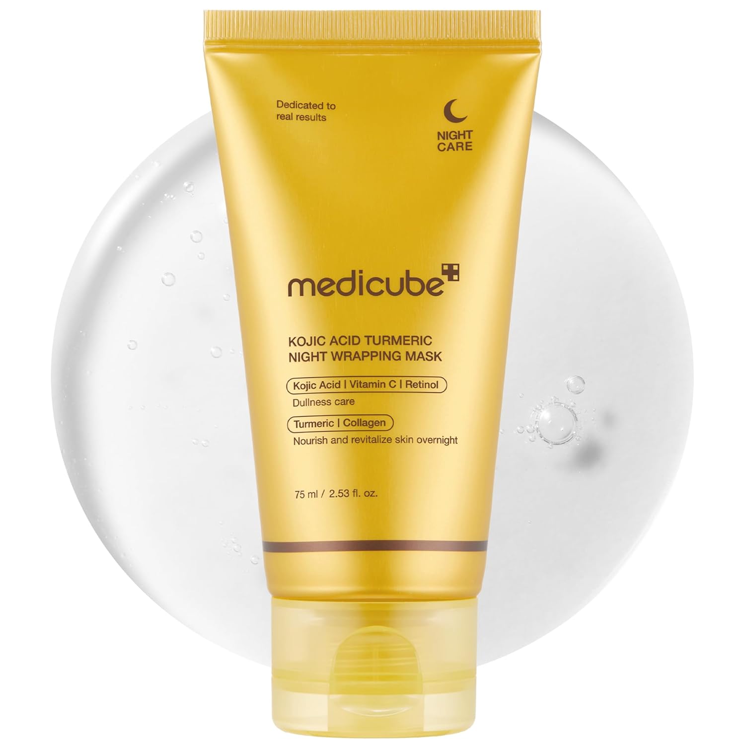Medicube Kojic Acid Turmeric Night Wrapping Mask - 75grams_0